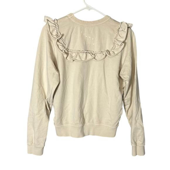 Clare V. Charlotte Sweatshirt Size Small - Picture 3 of 10